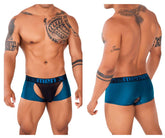 Boxer en maille Xtremen 91125 couleur pétrole